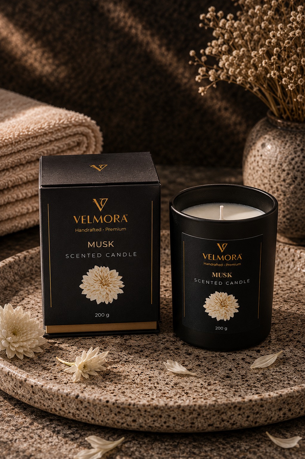 Musk Black Candle